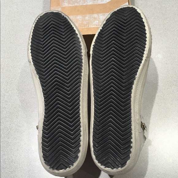 Golden Goose Slide Sneaker White Leather/Pink NIB - Picture 8 of 16